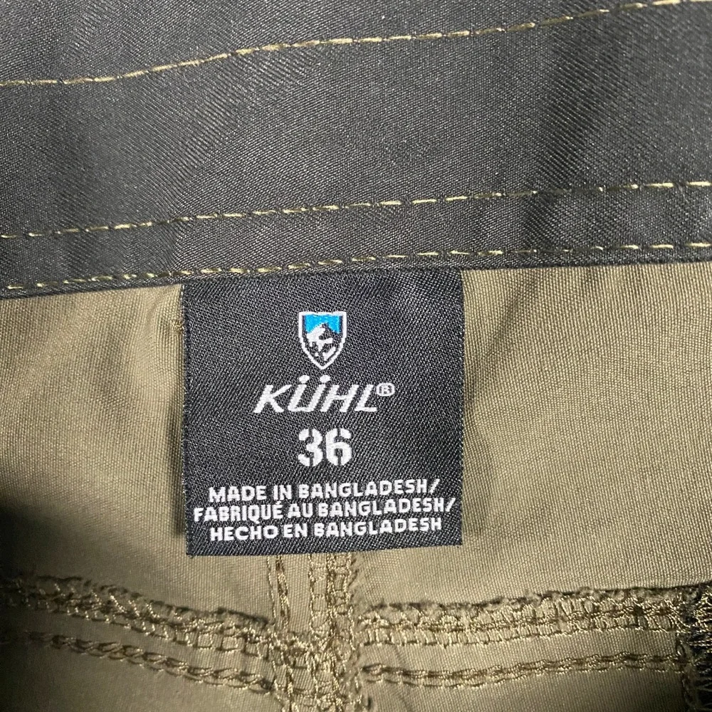 KUHL Renegade Shorts Mens 36 Brown Hiking Outdoor Cargo 5121